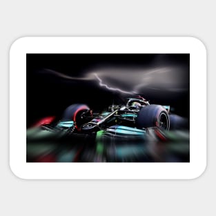 Hammertime - Lewis Hamilton aka LH44 Sticker